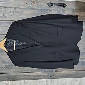 Byron Black Wool Men's Sport Coat